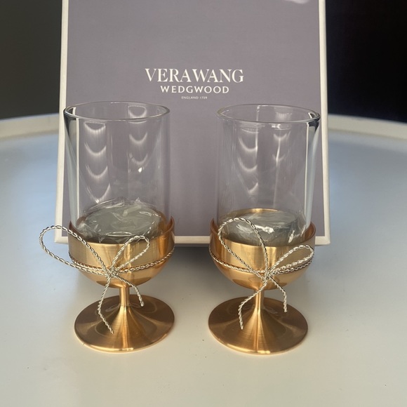 Vera Wang tea light candle holders - Picture 3 of 4